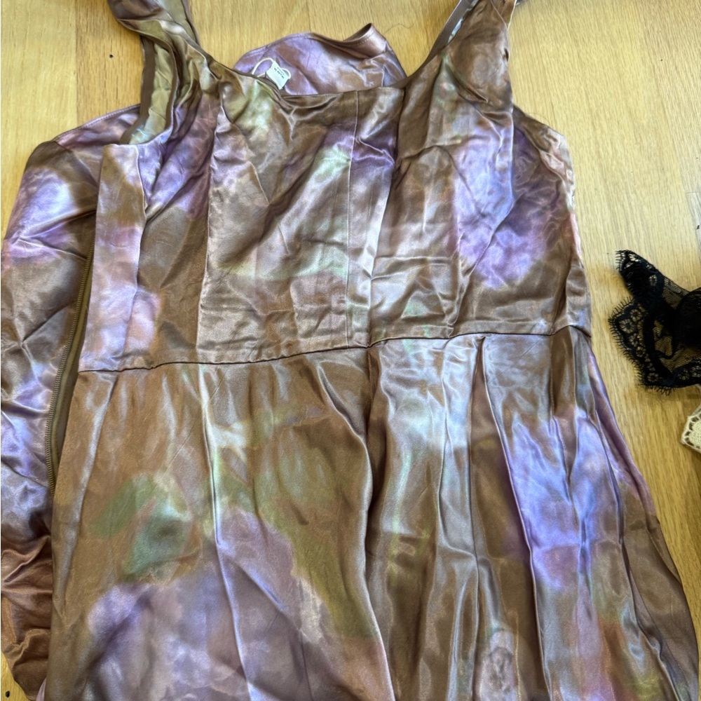 Vince Women's Night Garden Square Neck Slip Dress  NWT - Picture 5 of 6